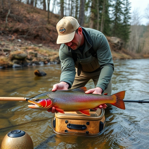 river fishing for trout