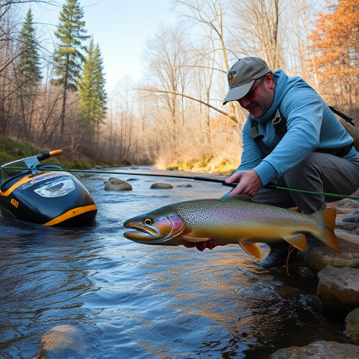 river fishing for trout