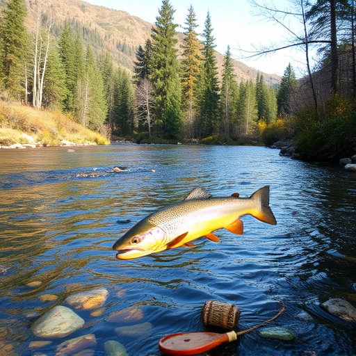 river fishing for trout