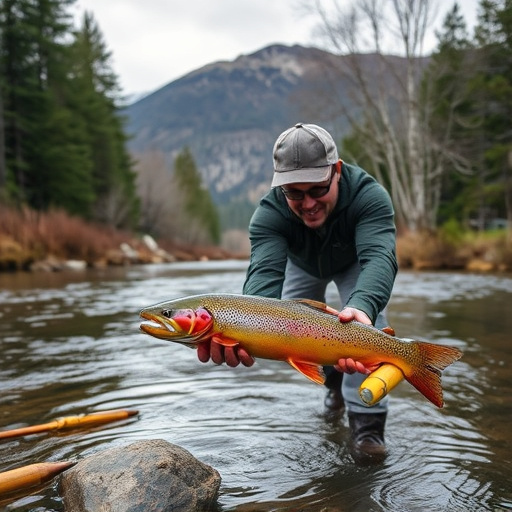river fishing for trout