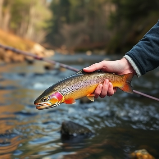 river fishing for trout