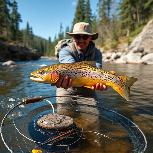 river fishing for trout
