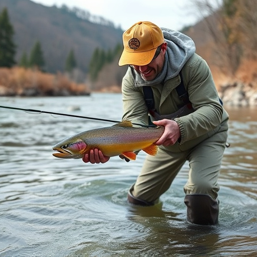 river fishing for trout