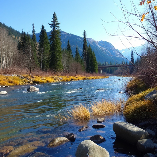 river fishing for trout