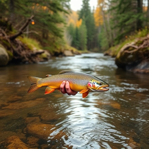 river fishing for trout