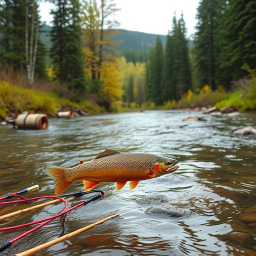river fishing for trout