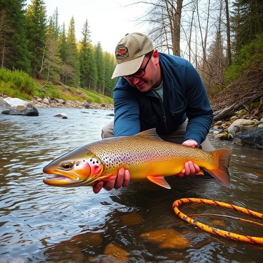 river fishing for trout