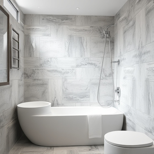 showers in bathroom