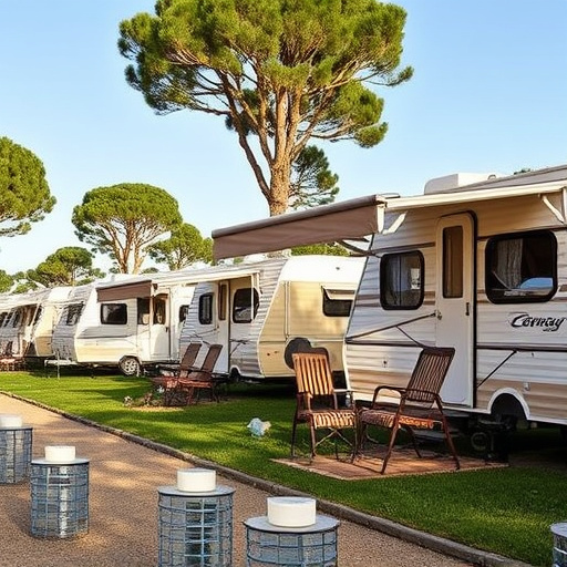 Vacationer caravans