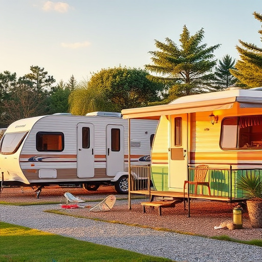 Vacationer caravans