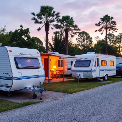 Vacationer caravans