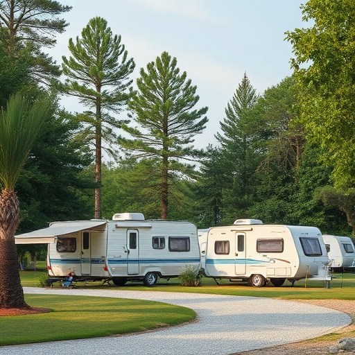 Vacationer caravans