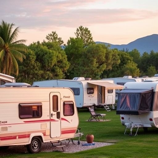 Vacationer caravans