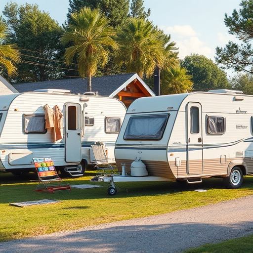 Vacationer caravans