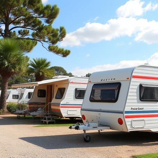Vacationer caravans