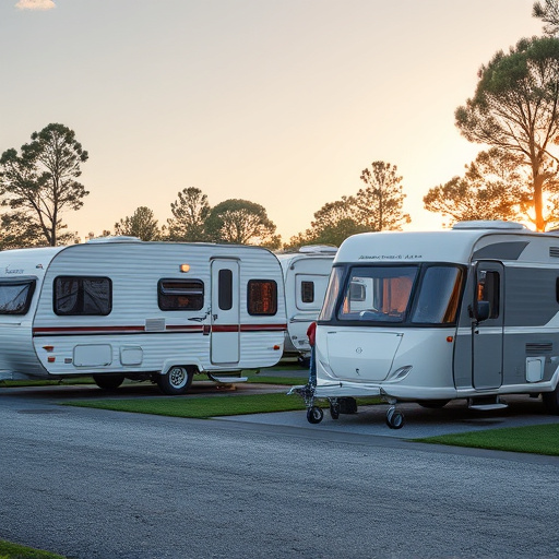 Vacationer caravans