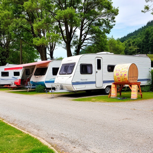 Vacationer caravans