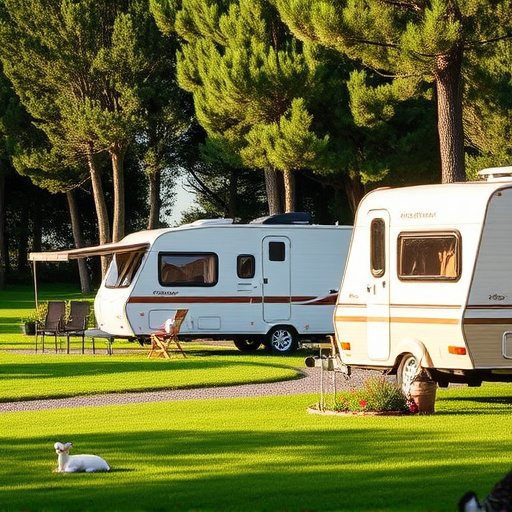 Vacationer caravans