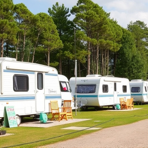 Vacationer caravans
