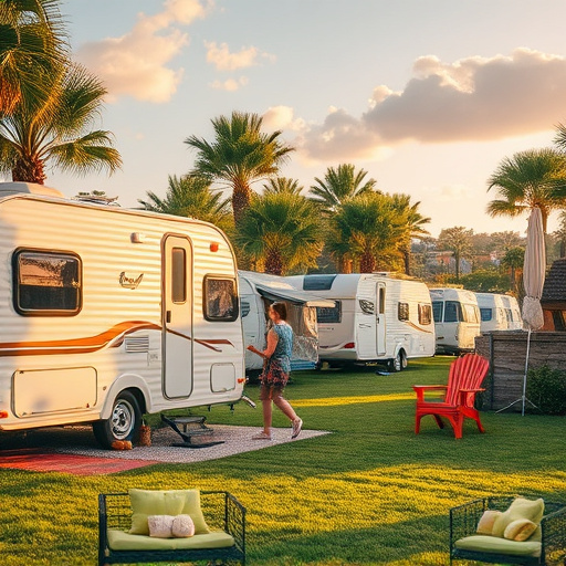 Vacationer caravans