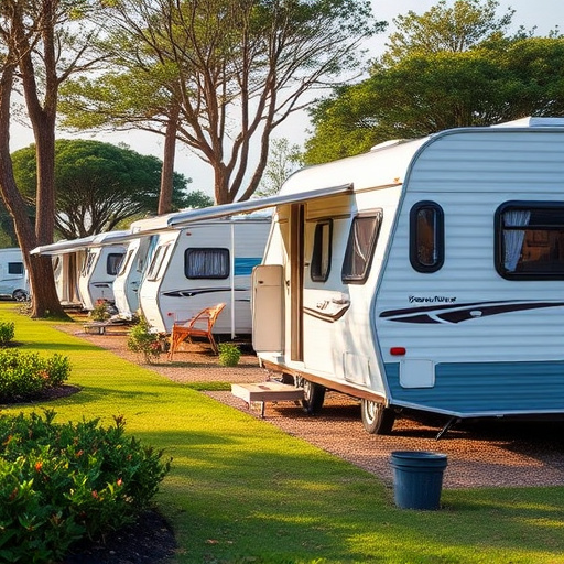 Vacationer caravans