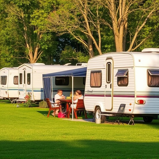 Vacationer caravans