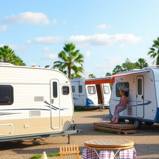 Vacationer caravans