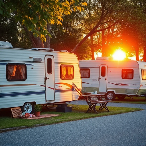 Vacationer caravans