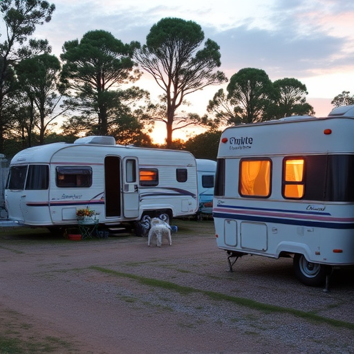 Vacationer caravans