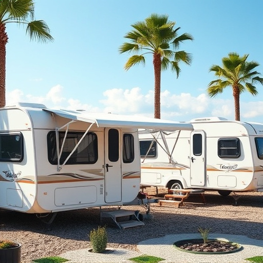 Vacationer caravans
