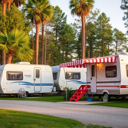 Vacationer caravans