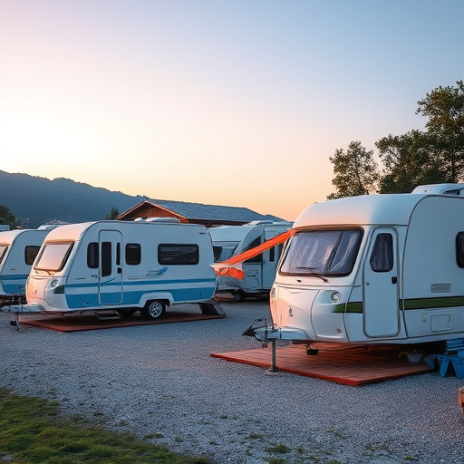 Vacationer caravans