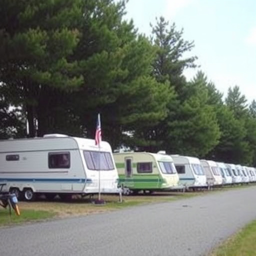 Vacationer caravans