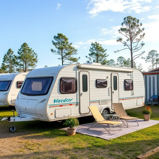 Vacationer caravans