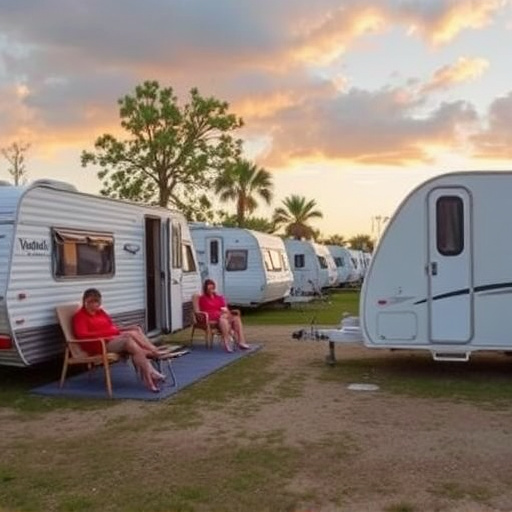 Vacationer caravans