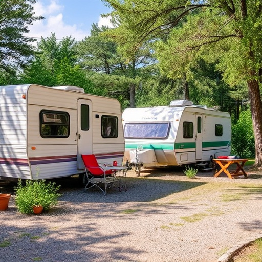 Vacationer caravans