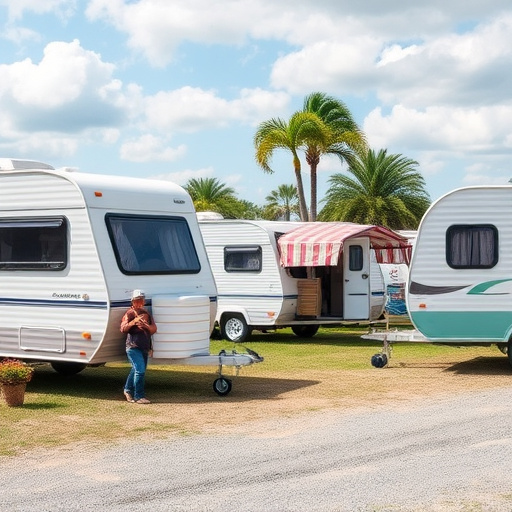 Vacationer caravans