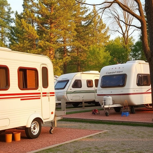 Vacationer caravans