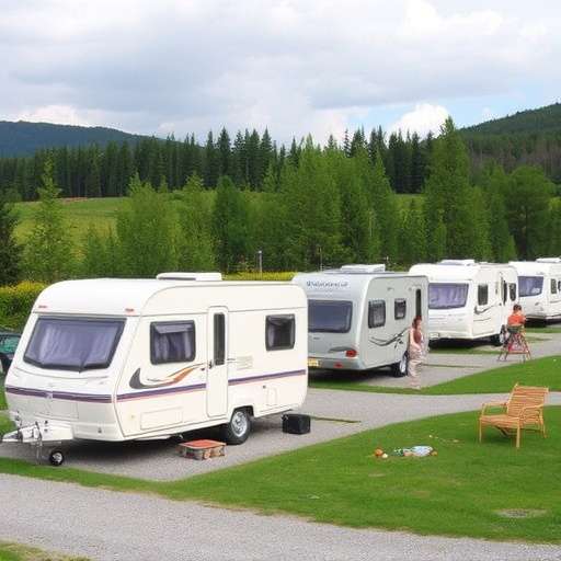 Vacationer caravans