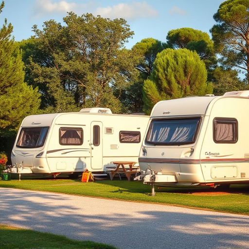 Vacationer caravans