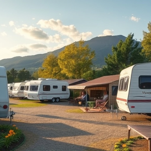 Vacationer caravans