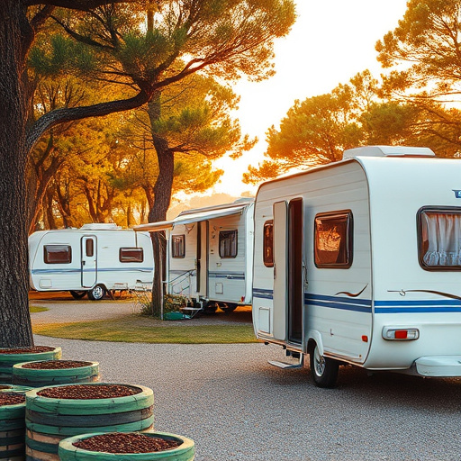 Vacationer caravans