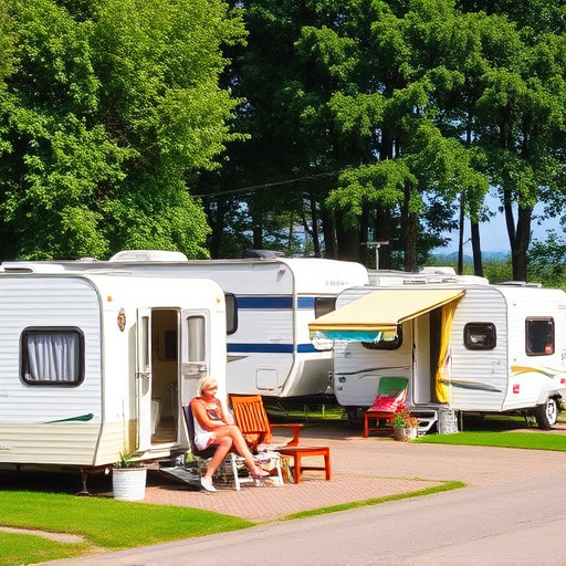 Vacationer caravans