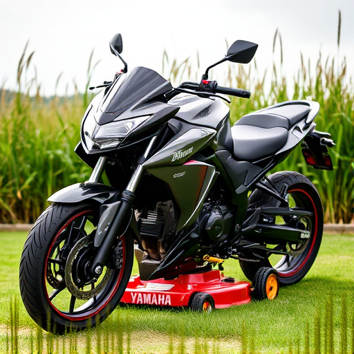 yamaha motorcycles, lawn mower, motorcycle