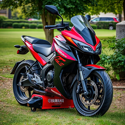 yamaha motorcycles, lawn mower, motorcycle