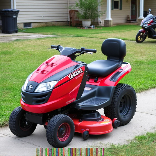 yamaha motorcycles, lawn mower, motorcycle