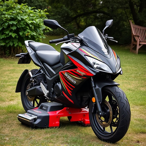 yamaha motorcycles, lawn mower, motorcycle