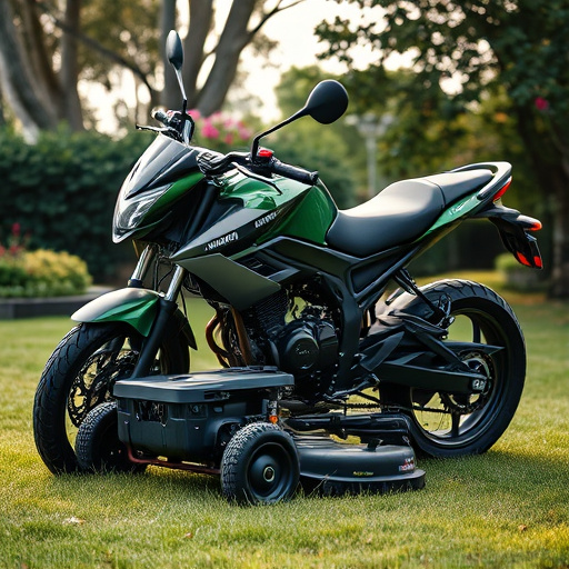yamaha motorcycles, lawn mower, motorcycle