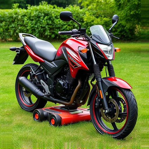 yamaha motorcycles, lawn mower, motorcycle