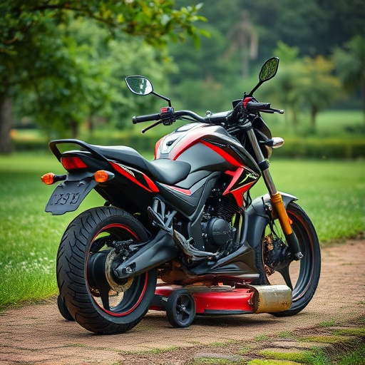 yamaha motorcycles, lawn mower, motorcycle